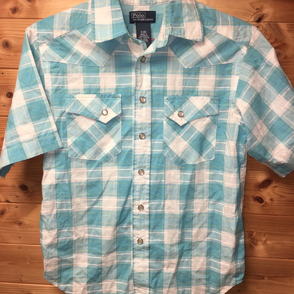 Boys Nautica (snap) button down